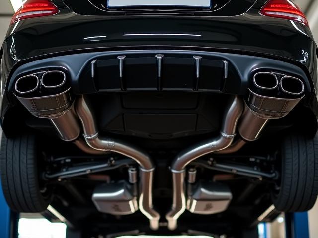 Sistema de escape de rendimiento de Mercedes-AMG C63