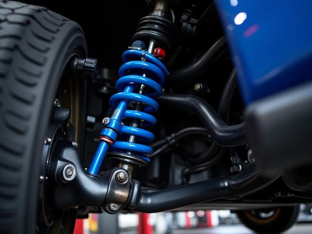 Subaru WRX STI con suspensión deportiva